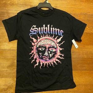 Sublime Black Graphic Short Sleeve Tee